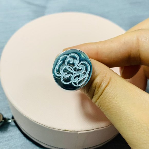 TOUS Ring Silver Rubric Ring Women Jewelry 925 Sterling Sliver 56# - Picture 4 of 10